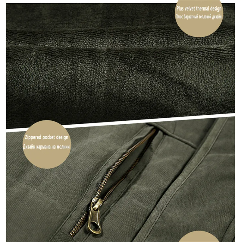 Размера плюс L~ 5XL 6XL Для мужчин зимние, на флисе, с мехом, теплая плотная куртка из мягкого хлопка в стиле милитари куртка-парка Для мужчин съемный капюшон пальто куртка
