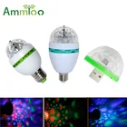 Светодиодсветильник RGB-лампа E27, вращающаяся, 85-265 в, 36 Вт, 5 В