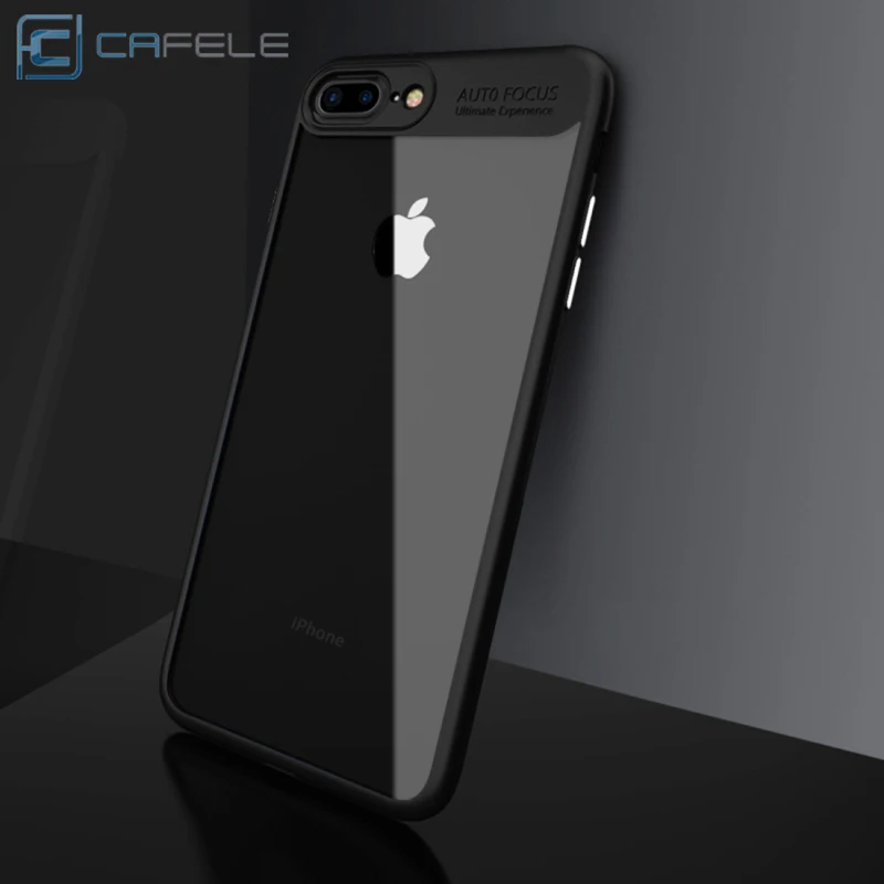 Cafele чехол для iphone 8 plus прозрачный Ультратонкий из ТПУ и поликарбоната с защитой от