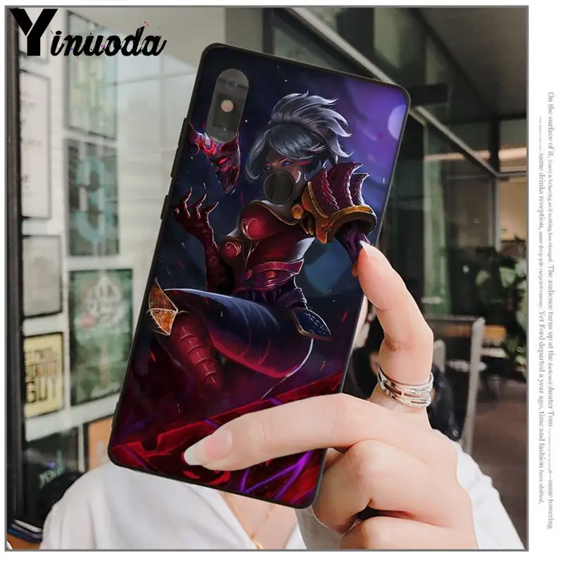 Yinuoda League of legends Coque Shell Phone Case for Xiaomi Mi 6 Note3 8 8SE Redmi 5 5Plus Note4 4X Note5 Cellphones | Мобильные