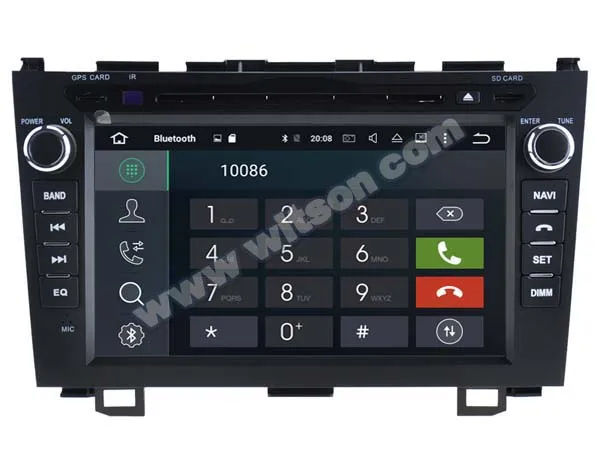 WITSON Android 10 CAR DVD GPS PLAYER FOR HONDA CRV 2006-2010 Car Multimedia Player Stereo AutoAudio Navigation Video | Автомобили и