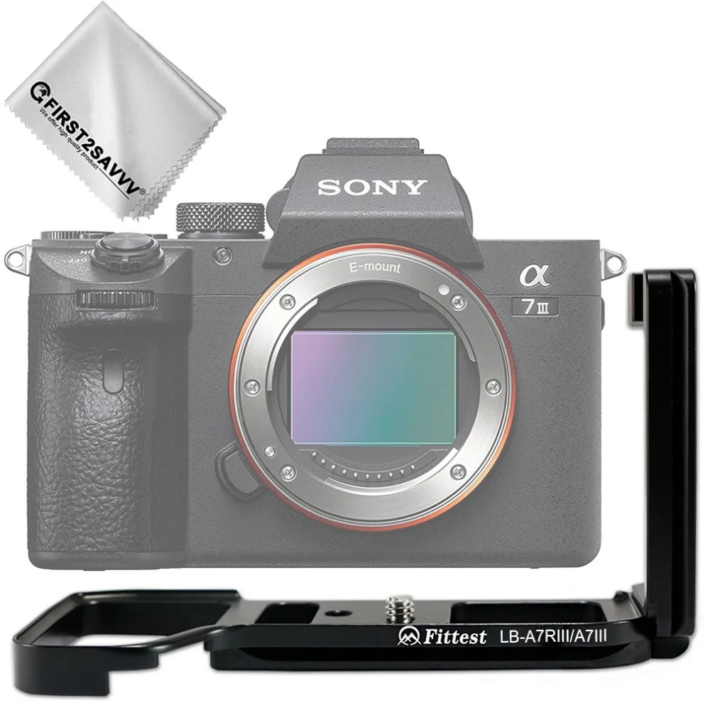 Быстросъемный L образный кронштейн для камеры Sony Alpha A7 III A7R стандартная Монтажная