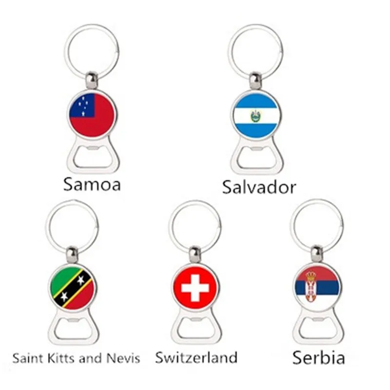 Лидер продаж Швейцария Salvador Samoa Serbia Saint Kitts и Nevis брелок с флагом