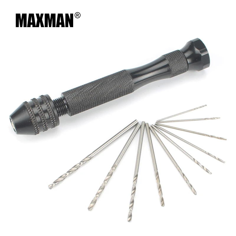 Миниатюрный ручной алюминиевый сверлильный патрон MAXMAN 0 3-3 2 мм микро инструмент
