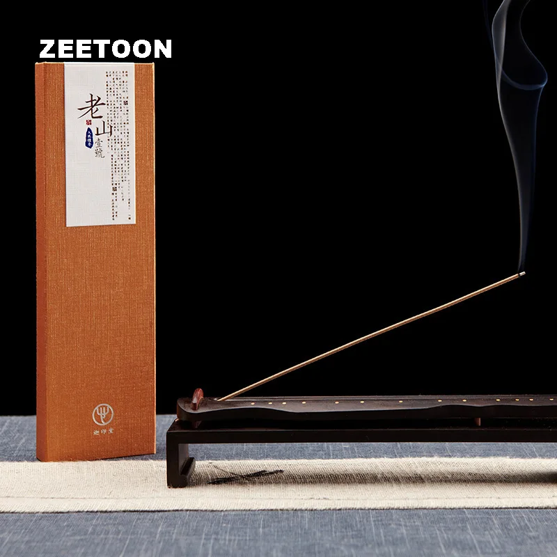 

60g Natural India Laoshan Sandalwood Mellow Sticks Incense Living Room Office Indoor Fragrant Aromatherapy Healthy Good Sleep