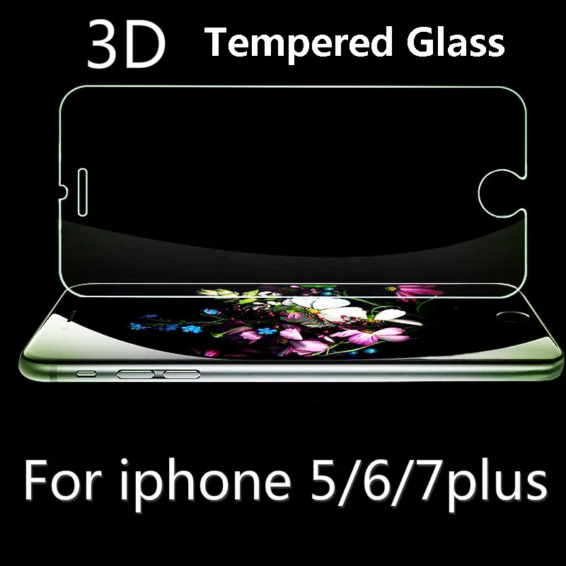 Для iphone 7 plus высокой четкости пленки протектора экрана защитная пленка для 6s 5s 5 se