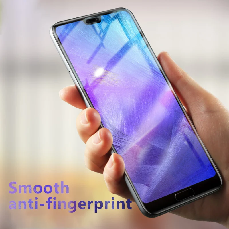 Изогнутое закаленное стекло Benks для Huawei P20 Pro защита экрана на изгиб отпечатков