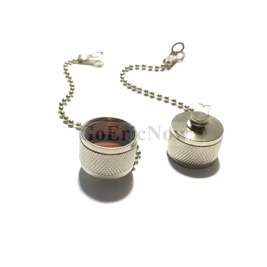 2 шт. RF Коаксиальный N гнездовой разъем адаптер Пылезащитная крышка|Соединители| |