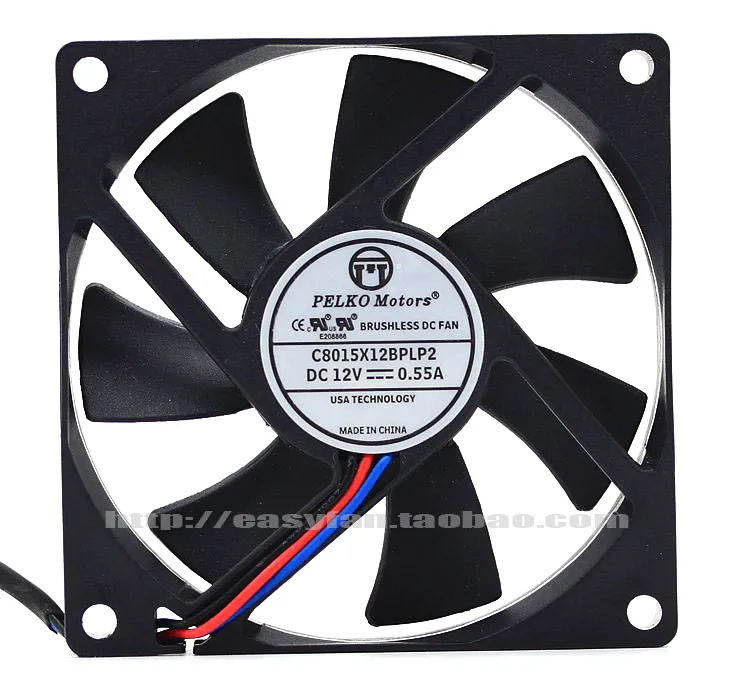 Новый для PELKO двигатели C8015X12BPLP2 8015 12 В 0.55A Вентилятор охлаждения|cooling fan|fan coolingpelko