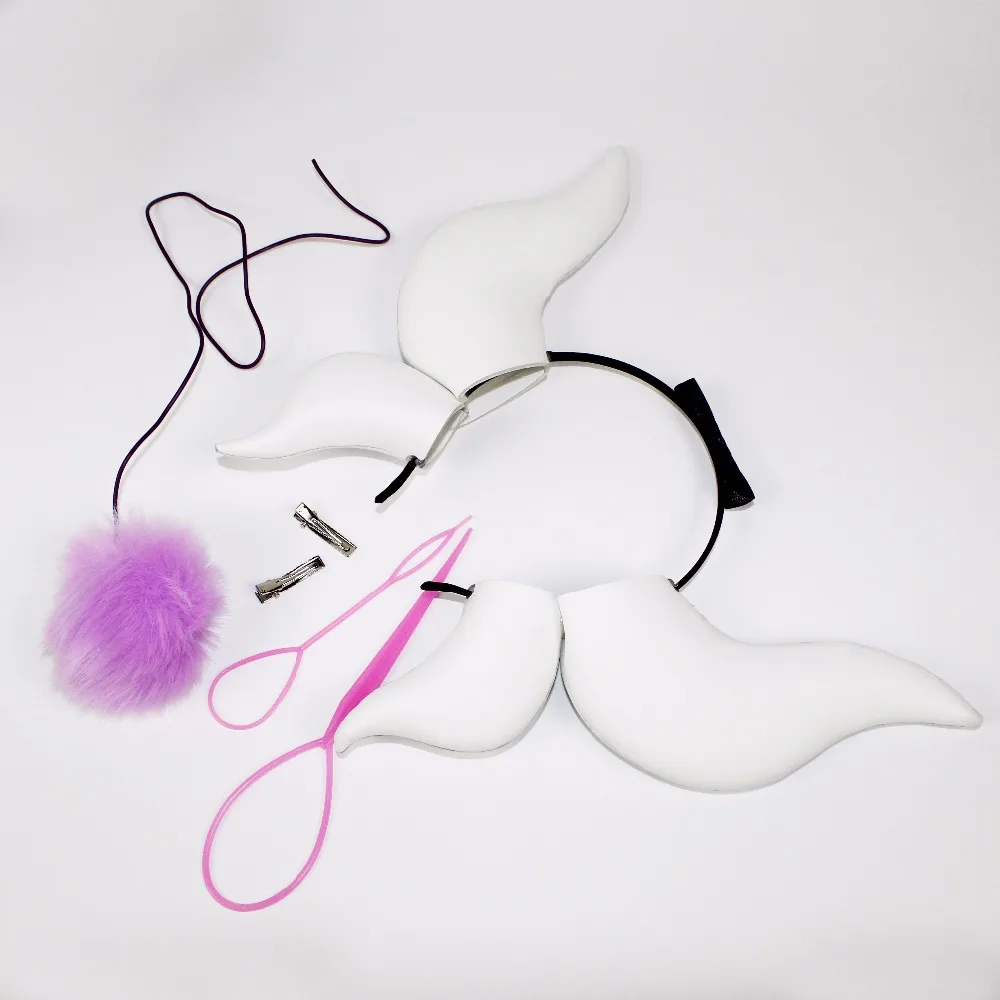 Костюм для косплея VEVEFHAUNG Kосплей Miss Kobayashi's Dragon Maid парик Kanna + 6 мячей хвост гудок