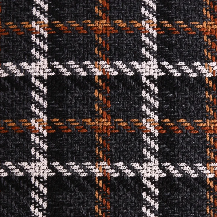 Трикотажное осенне-зимнее пальто из твидовой ткани-595gsm | Дом и сад