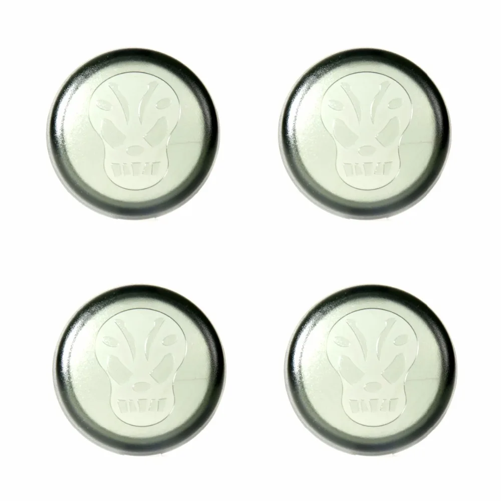 4X Rudyness Череп поворотники Световые дымовые линзы с лампочкой для 86 18 Harley Dyna Softail