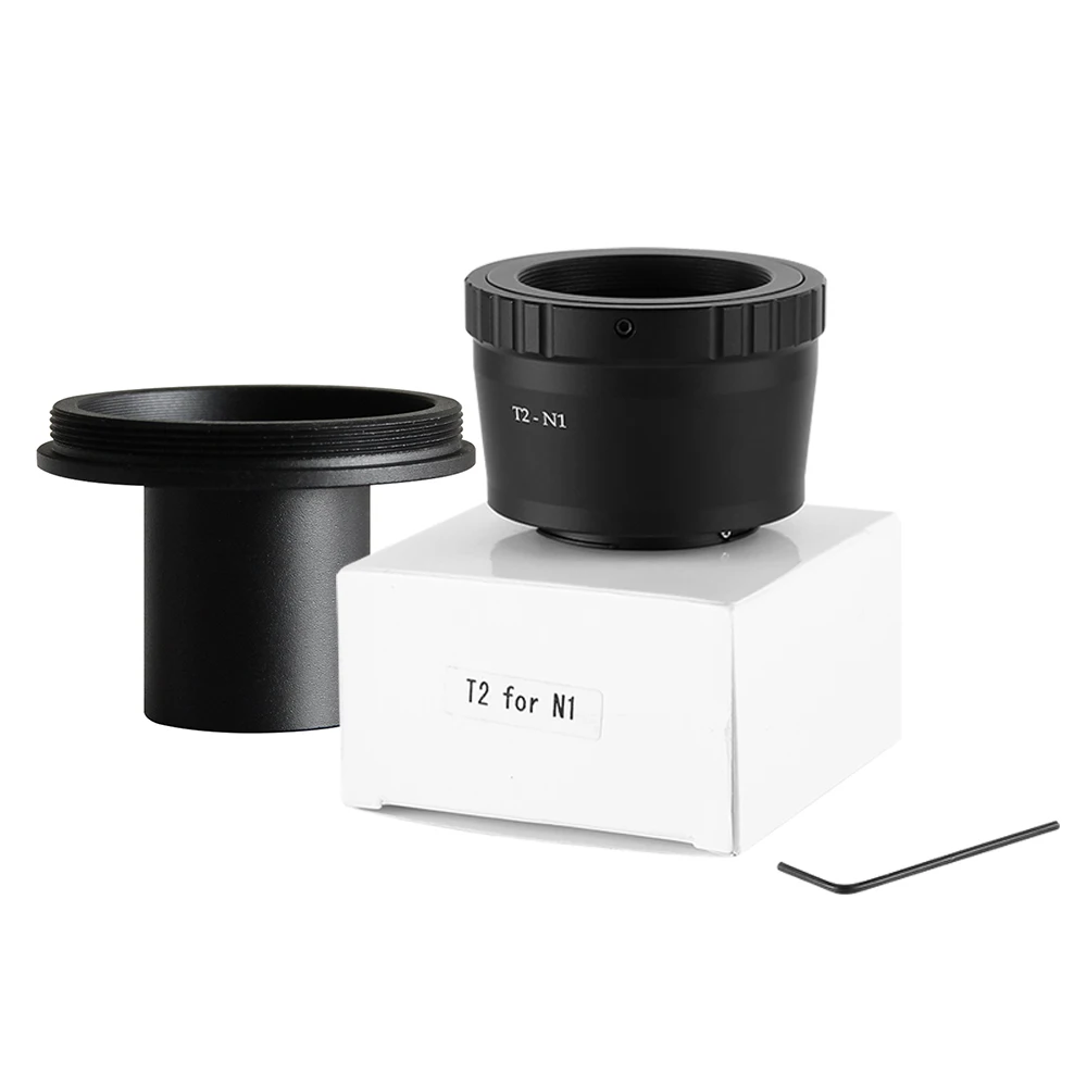 T-образное кольцо для Nikon 1 серии V1 J1 адаптер беззеркальной камеры + 0.91in 23 2 мм