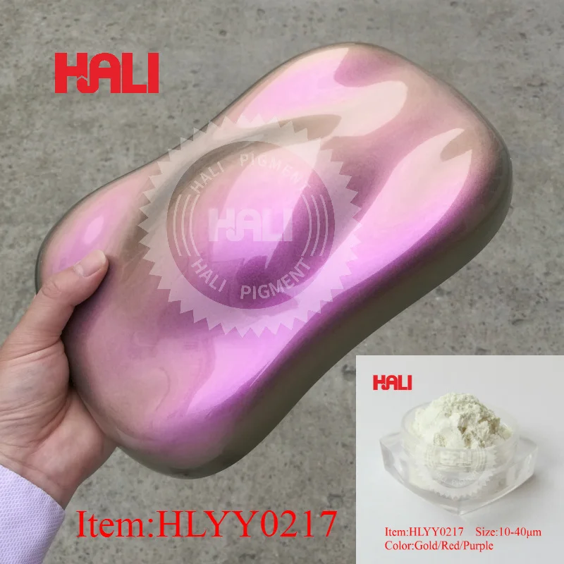 Пигментная пудра-хамелеон 4 цвета зеркальные блестки Хромовый пигмент единорог