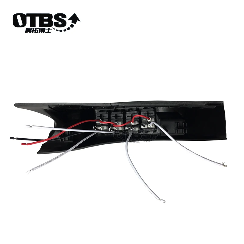 OTBS Left side A-Pillar Switch Pod Panel 4 Rocker Switches Kit for Jeep For Wrangler JK JKU 2007-2016 | Автомобили и мотоциклы