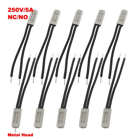 Термостат KSD9700 с функцией открытия и закрытия температуры 65/70/75 градусов по