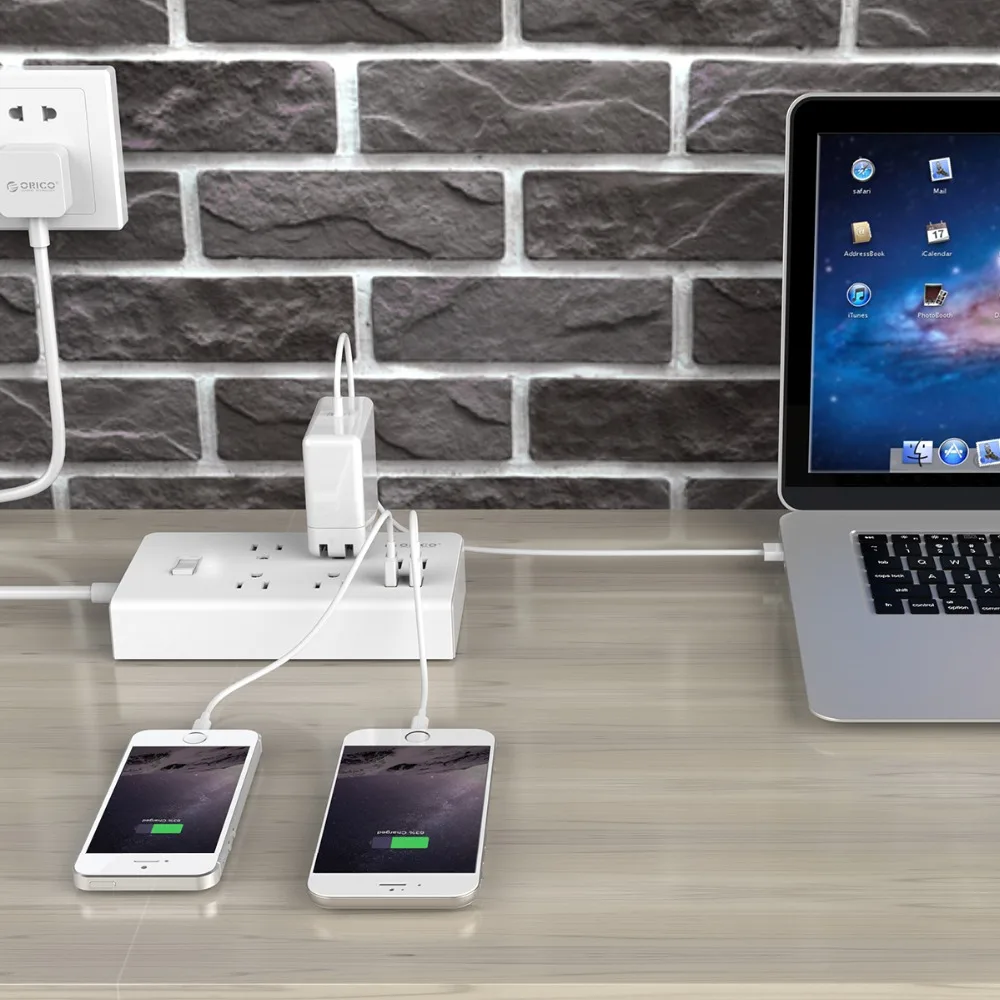 ORICO нам большие USB Мощность полосы 1 5 м удлинитель розетка 2 переменного тока 4