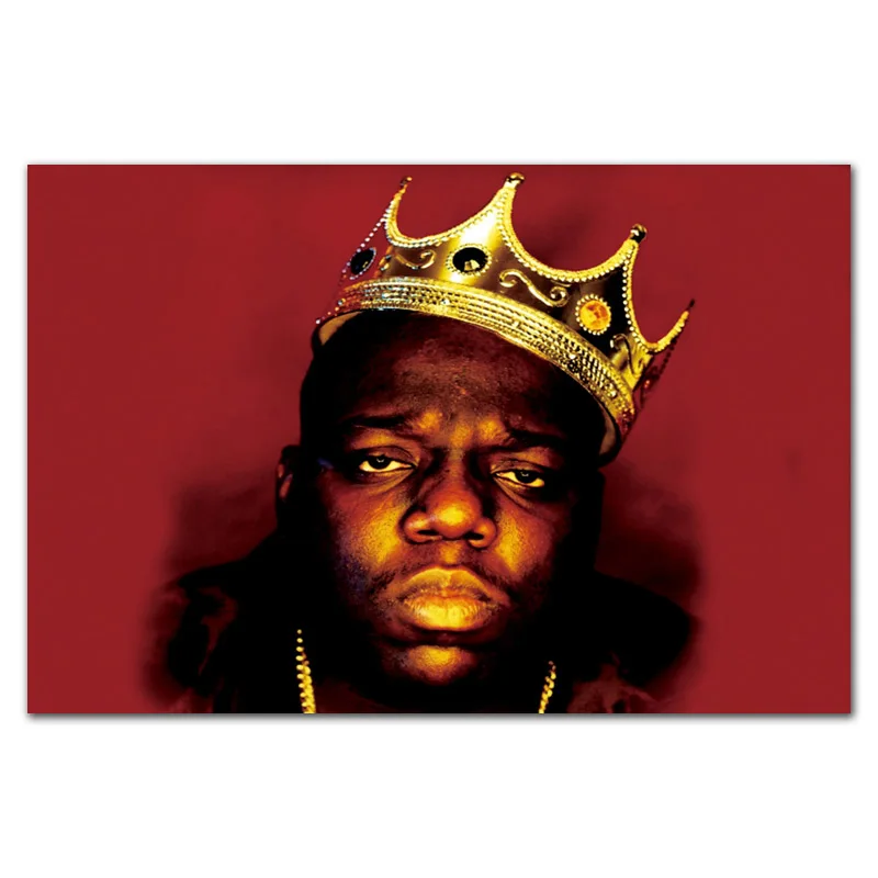 Многоцветный Пресловутый Б. Biggie плакат Тупак Шакур 2pac плакаты и принты художественная Настенная картина холст картина Современное украшение дома - Цвет: Многоцветный