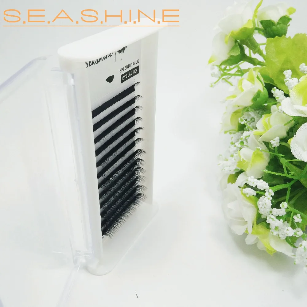 

New Eyelash Mix length 0.03-0.25mm C/D/L 8-14mm1pc/lot excellent quality silk eyelash extensions individual lash free shipping