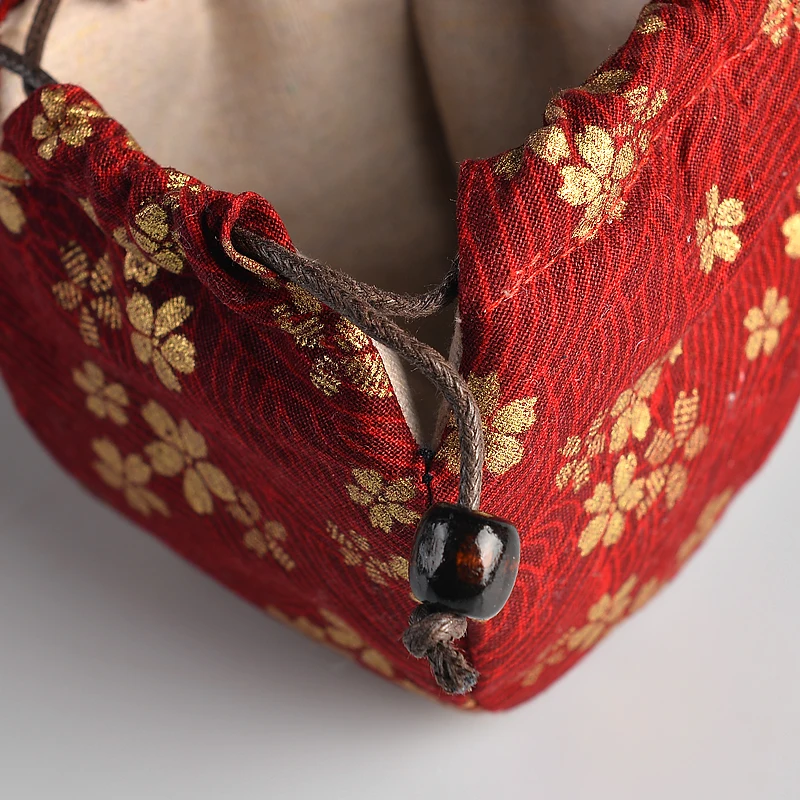 Благоприятная сумка для хранения чая путешествий удобная в переноске винтажный