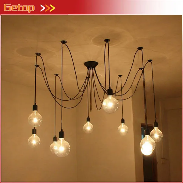 Лучшая цена ретро деревенский подвесной светильник винтажная креативная лампа