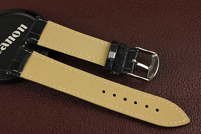 Relojes Hombre 2020 Роскошные модные мужские Аналоговые часы из искусственной кожи под