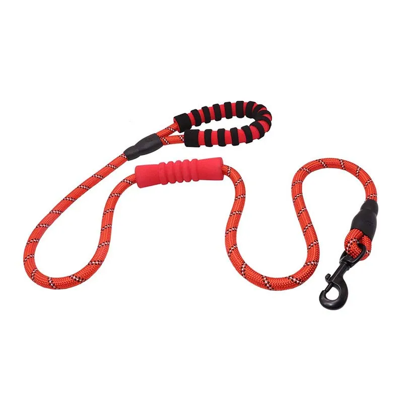 Светоотражающий Поводок для маленьких и больших собак многоцветные круглые