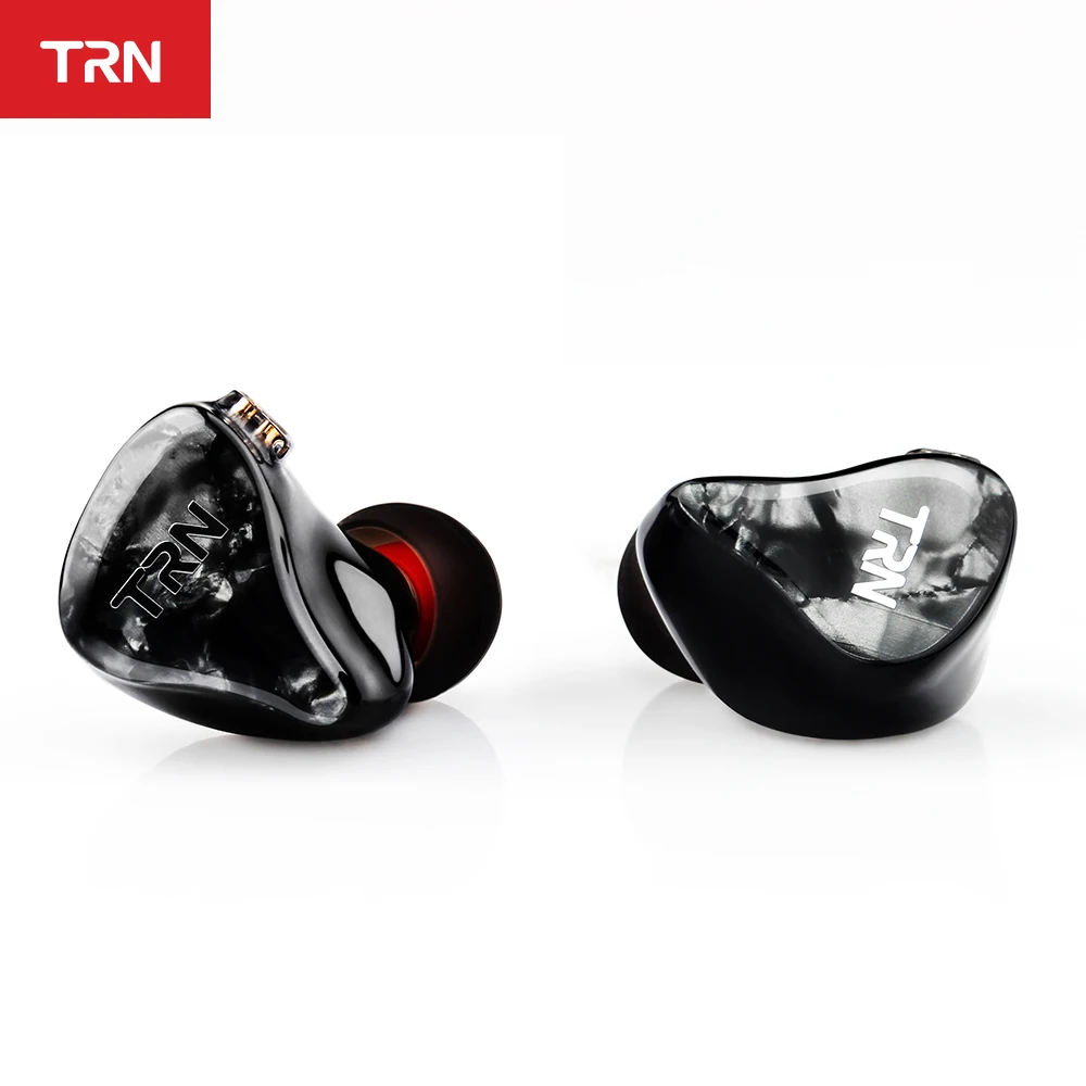 TRN IM2 1BA+ 1DD гибридные наушники контролировать бег спортивные наушники HIFI гарнитура Заказные наушники съемный Отсоединяемый 2Pin кабель