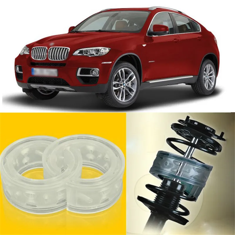 2 шт. супер мощный передний амортизатор катушки пружинная Подушка буфер для BMW