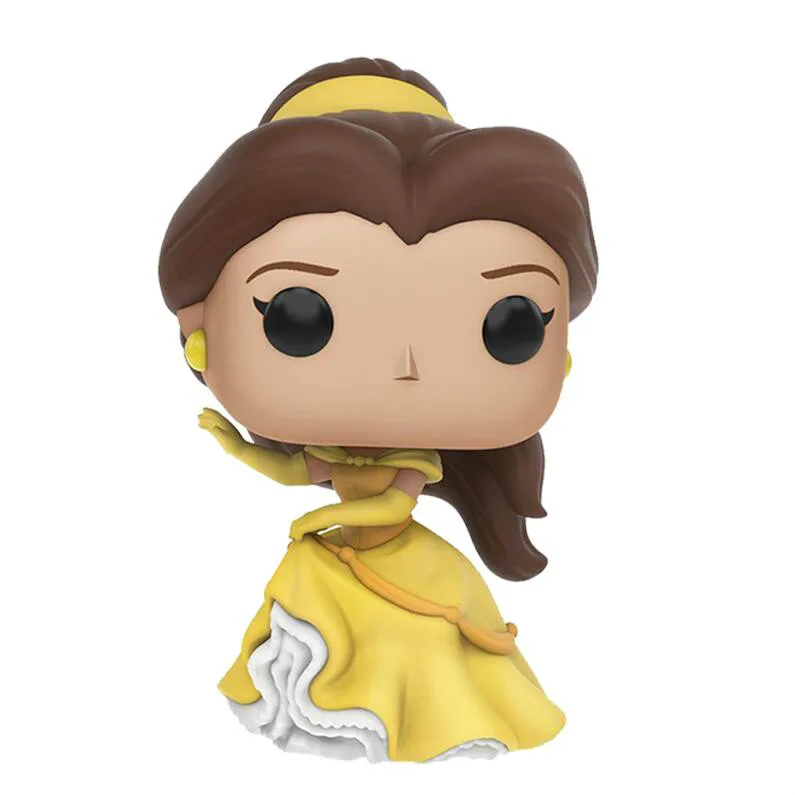 Funko Pop оригинальная мультяшная Принцесса Эльза Белл Алиса Анна Снежная Коллекция Модель игрушки Виниловая фигурка детские игрушки