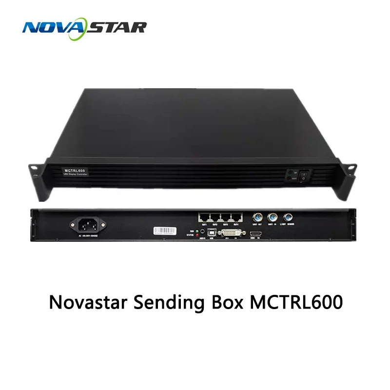 Novastar MCTRL600 отправка коробка 4 порта большая карта отправителя Светодиодная панель драйвер карты светодиодный настенный контроллер отправка карты