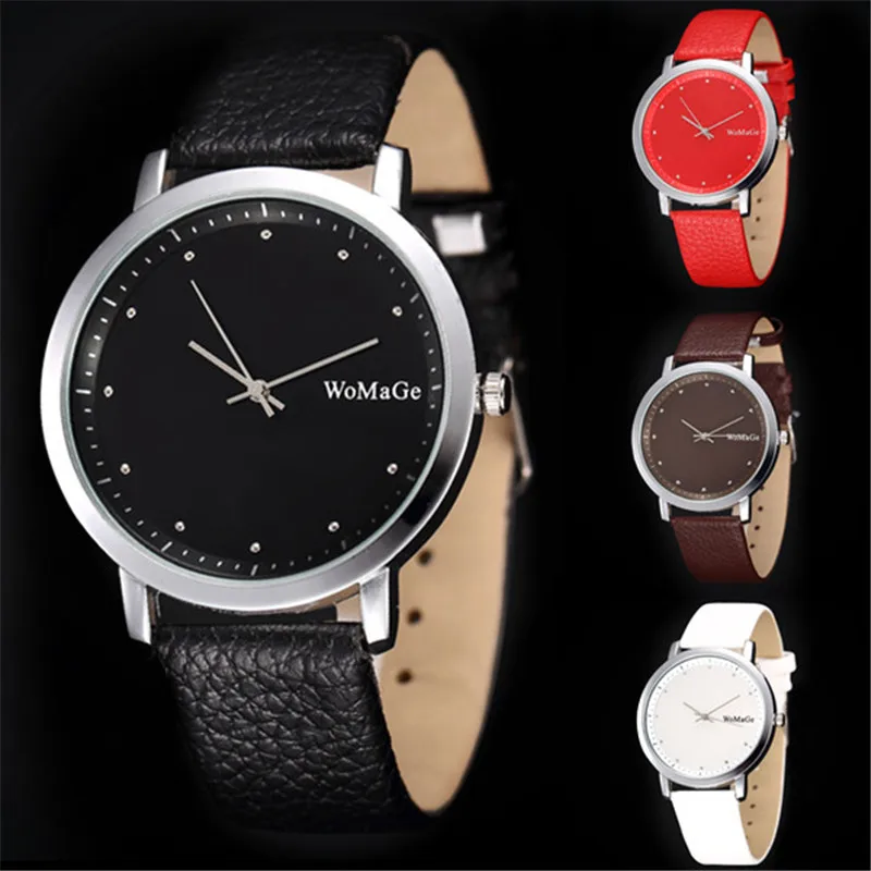 

2018 New Design Quartz Watch Fashion Watch Men Luxury Brand Leather Strap Watches Ladies Dress Clock Relogio Feminino