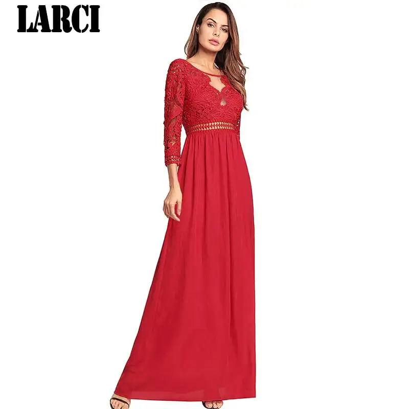 LARCI Новое поступление 2018 летние Вечеринка выдалбливают пляжное платье женщин Boho