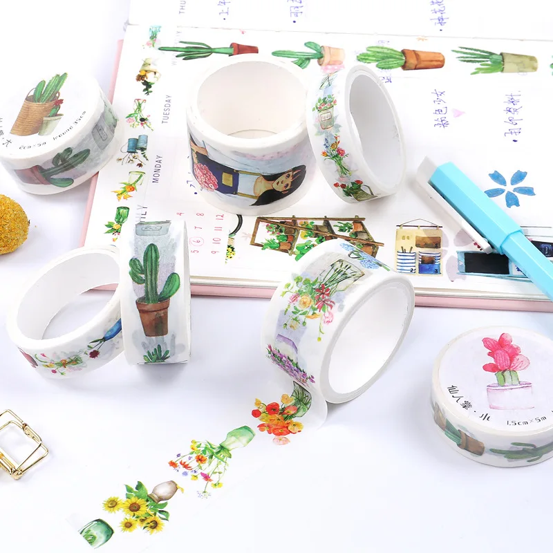 Открытый цветочный магазин васи лента зеленый завод девушка Diy украшения для