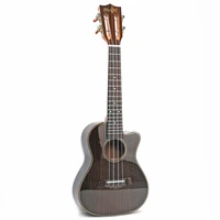 rosewood 26 tenor uku4 strings ukulele cutaway guitar uke hawaii mini small guita travel acoustic guitar uke concert ukelele