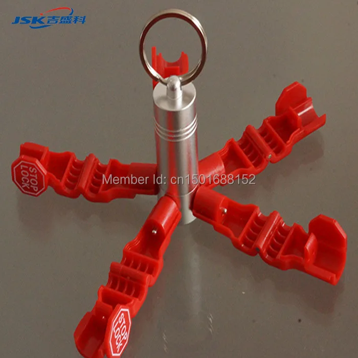 100 шт безопасности крюк замок стоп анти вор крепеж аксессуары Супермаркет