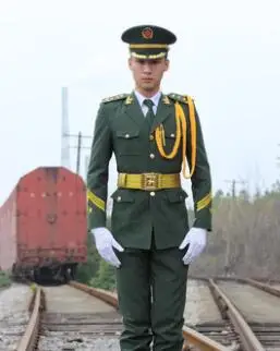 Армейский костюм для Honor красивый сбора флага Guard Китай Национальный