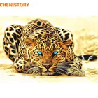 Картина по номерам на холсте, с леопардовым принтом, 40 х50 см