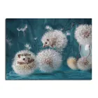 Полностью квадратная круглая Алмазная вышивка Ежик мозаика Стразы Одуванчик 5d Сделай Сам алмазная живопись вышивка крестиком животное