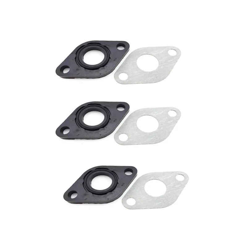 XLSION Aftermarket 3 комплекта 17 мм карбюратор впускные прокладки для китайского мопеда