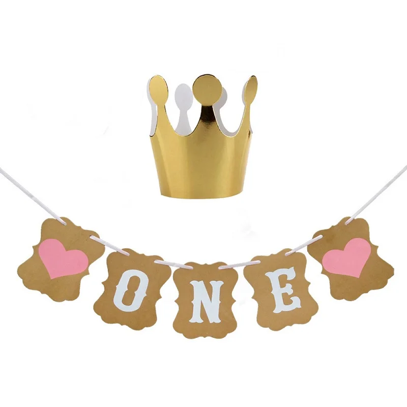 Baby Shower Balloons Pink Blue Hanging Bunting Banners Happy Birthday Party Decoration Kids Toy Boy Girl Favors Supplies | Дом и сад