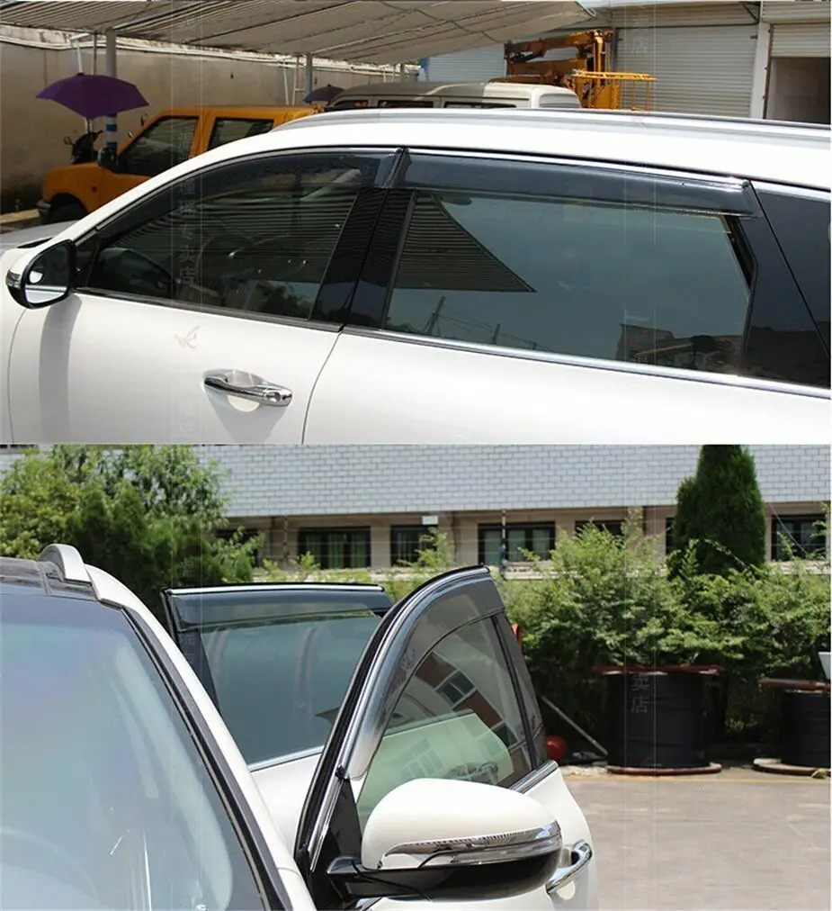 For Kia Sorento 2016-2019 Side Window Visor Rain Sun Deflectors Guard Vent Shade | Автомобили и мотоциклы