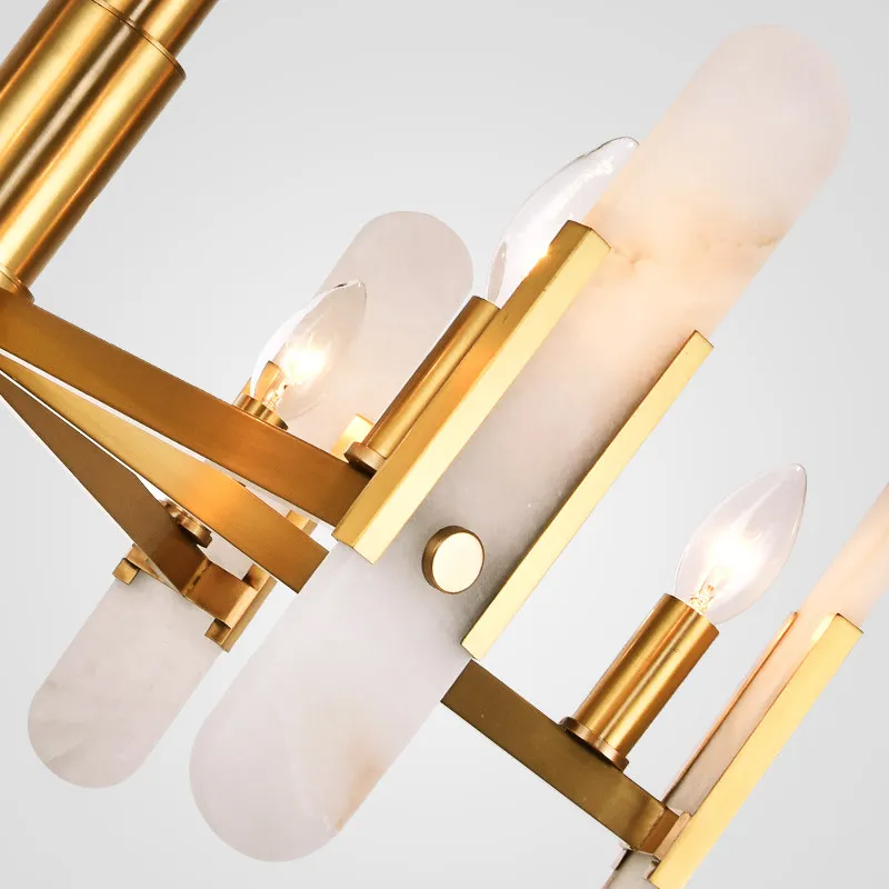 Post Modern LED Pendant Light Full Copper Polish Process Droplight E14 6W Bulb Fashion Nodric Suspension Free Shipping | Лампы и