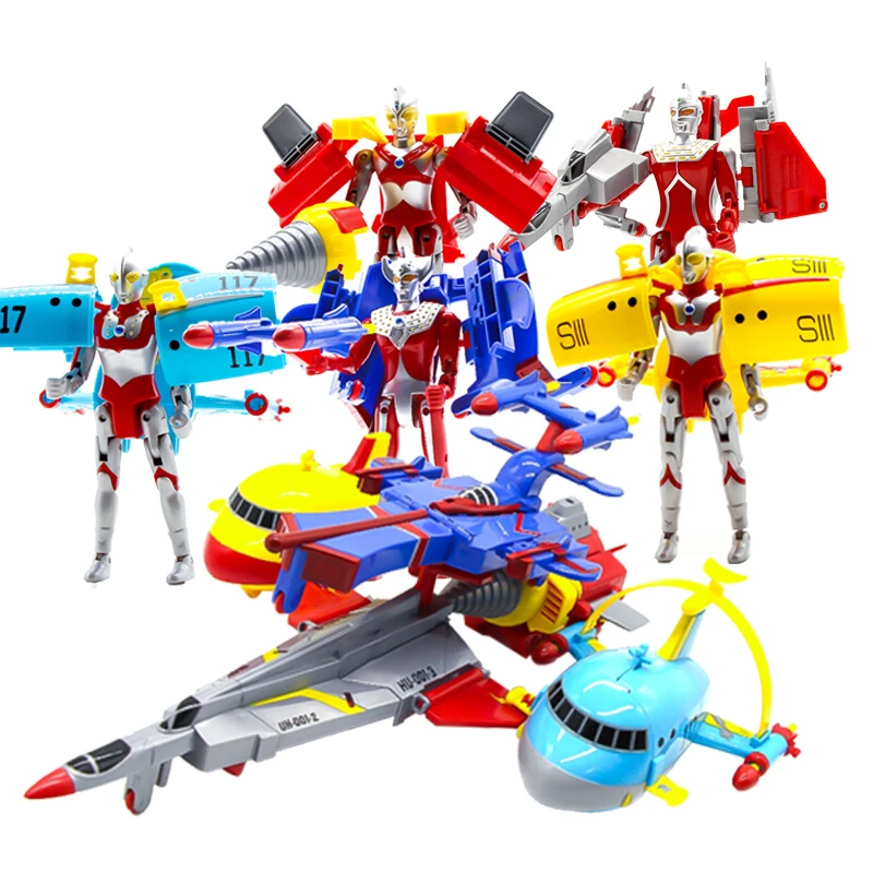 Ultraman Taro Seven Ace Zoffy Трансформационные игрушки подвижная фигурка модель кукла