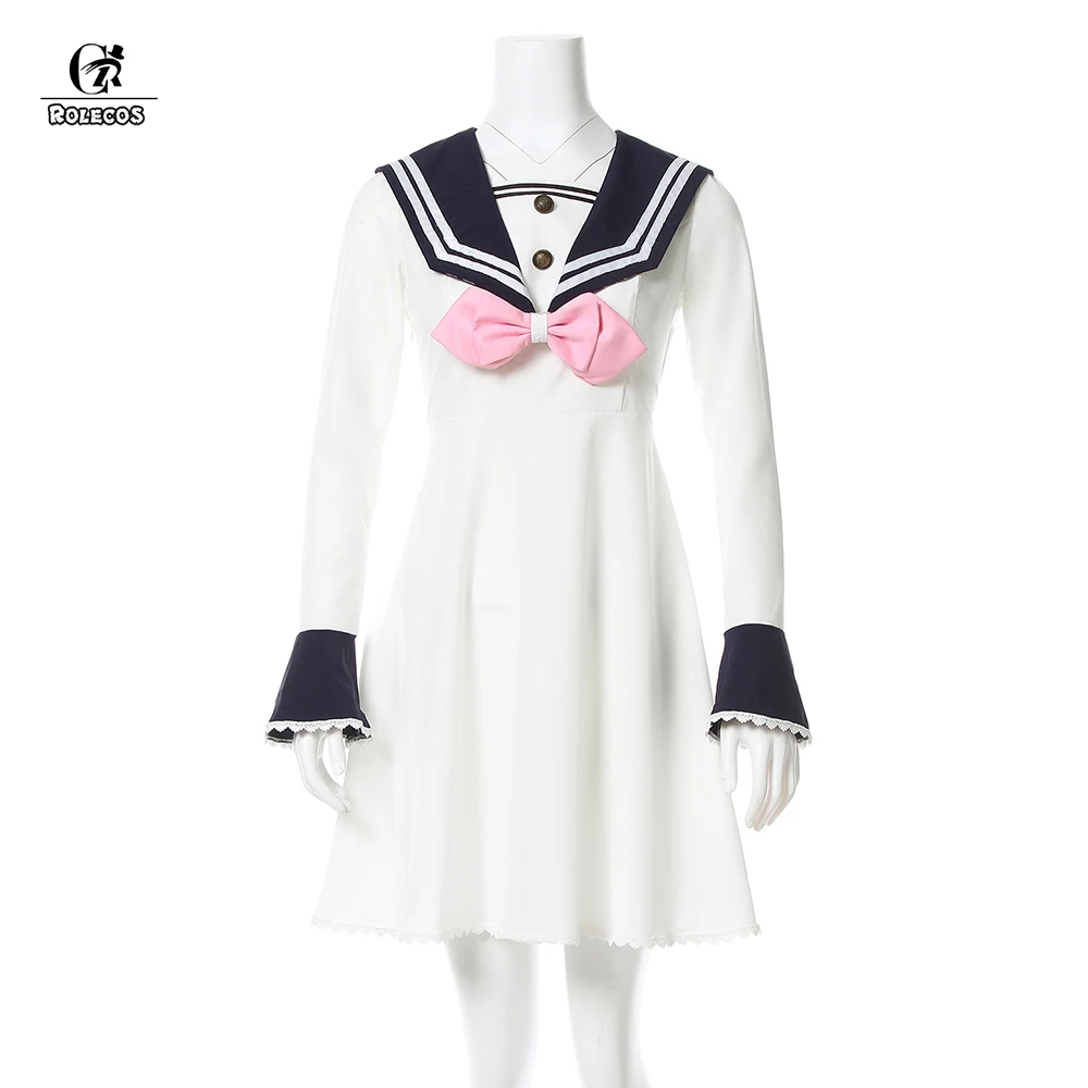 Rolecos японский Стиль Для женщин Косплэй Костюм Школьница Равномерное с длинным