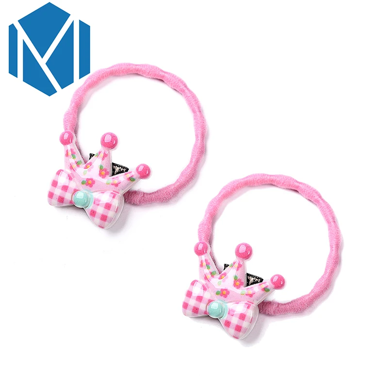 Новое поступление 1 пара детских эластичных аксессуаров для волос милые резинки