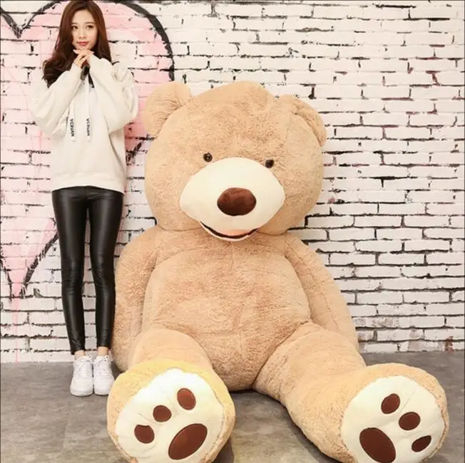 1 шт. гигантский плюшевый мишка плюшевая игрушка Мягкое Животное