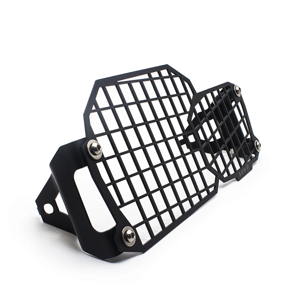 Фара мотоцикла гриль Нержавеющая сталь Защитная крышка Боковое крепление для BMW