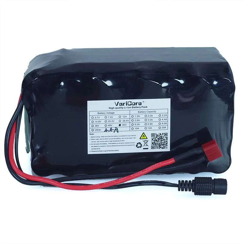 60V 16S2P 4.4Ah 18650 литий ионный аккумулятор Батарея пакет 67 2 V 4400 мА/ч фара для