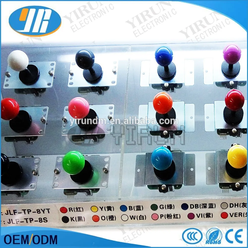 Sanwa японский аркадный джойстик JLF-TP-8YT с шариковой верхней частью и 5pin проводной аркадный джойстик